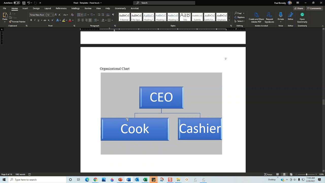 How To Use A FOOD TRUCK Business Plan Template By Paul Borosky, MBA ...