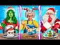 Tantangan Memasak Nenek vs Grinch vs Sinterklas!