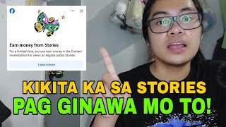 GOOD NEWS SA FACEBOOK MAY DAGDAG KITA NA NAMAN SA STORIES.