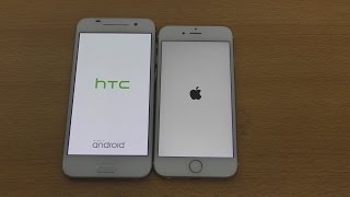 HTC One A9 vs iPhone 6S - Speed \u0026 Camera Test (4K)