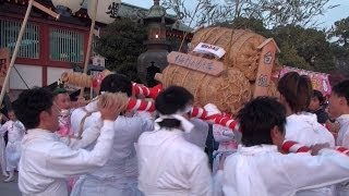 奉納神輿・白銀 ＠西日本屈指の荒祭り『裸坊祭』防府天満宮御神幸祭 2013/11/23(土）