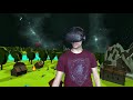 CAUSING VOLCANIC APOCALYPSES AND GIANT BATTLES AS A GOD IN VR! - DEISIM VR HTC VIVE Gameplay