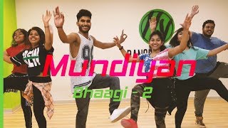 Mundiyan - Baaghi 2 | Dance fitness Choreography | Tiger Shroff, Disha Patani | HY Dance Studios