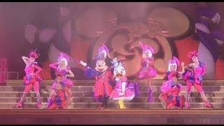 TDL Disney夏祭り「爽涼鼓舞The Final」 ずぶ濡れエリアから ダンス中心