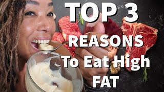 TOP 3 REASONS  TO EAT HIGH FAT - Instead  Of High Protein