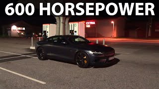 Polestar 1 acceleration and noise test