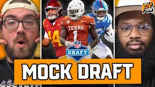 *INSANE* Way-Too-Early 2027 First Round Mock Draft!! | First And Ten