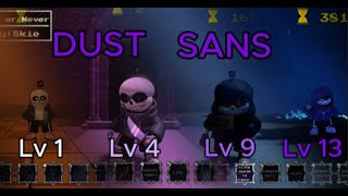 DUST Sans Story/Gameplay (Undertale: Last Corridor)