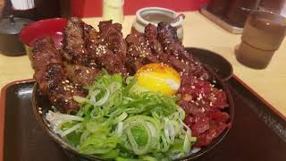 肉丼 喜輪  爆 中落ちカルビ丼