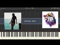 Jonas Blue - Mama - PIANO TUTORIAL