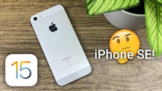 iOS 15 iPhone SE FULL REVIEW! || Still Supported!