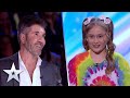 9-year-old Immi Davis Delivers With 'river' | Semi-finals | Bgt 2022