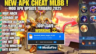 CHEAT Ml TERBARU 2025 | MOD UNLOCK ALL SKIN MOBILE LEGENDS | ANTI BANNED NO PASSWORD