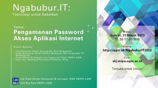 Ngabubur.IT 2023 - PengamananPassword Akses Aplikasi Internet