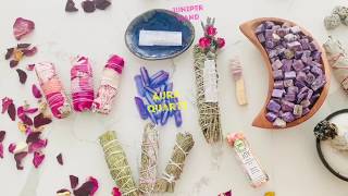 MAMA WUNDERBAR Smudge Sticks, Crystals, Chakra Healing and Rituals