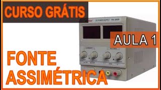 Curso Grátis de Fonte Assimétrica - Aula 1 de 4 - Ajustes Básicos