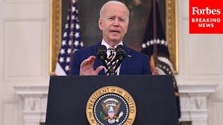 President Biden Touts Milestone Of 300 Million COVID-19 Vaccination Shots