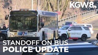 Interview: Portland police spokesman provides update on bus standoff