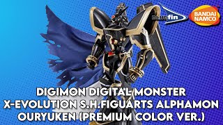 Digimon Digital Monster X-Evolution S.H.Figuarts Alphamon Ouryuken (Premium Color Ver.)