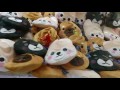 ufoキャッチャー可愛い「豆しば三兄弟」巾着mameshiba three brothers goods crane game.