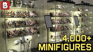 Biggest Lego Minifigure Collections!!! 4000+ figs!!! All Star Wars, Marvel, DC, Harry Potter & MORE!