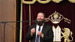 Cantor Berel Tzuker  Live Zoreah Tzdokohs - Rosenblatt - Maariv Sfira 2023 Williamsburg