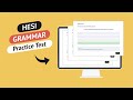 HESI A2 Grammar Practice Test