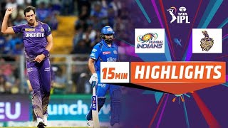 Tata ipl highlights kkr vs mi 2024 🔥🤯😳