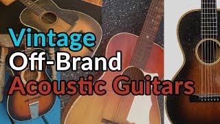 ESPANA GUITARS and Off-Brand Vintage Acoustics - What are they worth? - Guitar Discoveries #41