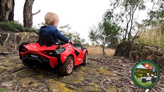 12v Lamborghini goes Everywhere!