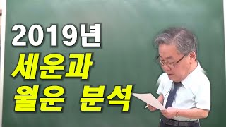 사주명리학강의-(현명역학원 ) 2019년 세운과 월운 분석