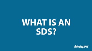 What is an SDS?