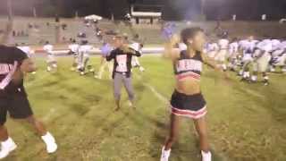 2014 WSSU Cheerleaders, School Song and Victory Circle