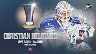 Christian Heljanko on Liiga-kauden 2023-24 paras maalivahti!