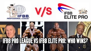 IFBB PRO LEAGUE VS ELITE PRO: WHO WINS? #bodybuild #muscle