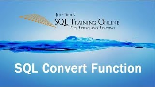 Sql Training Online - Sql Convert Function 2019