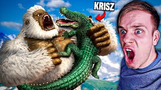 GIGA KROKODIL vs. ÓRIÁS GORILLA BOSS 😱 | ARK: Survival Ascended #38