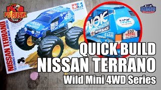 ミニ四駆 YUK RAKIT TAMIYA BIGFOOT Nissan Terrano (Unboxing \u0026 Quick Build - No Narration)