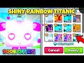 INSANE OFFERS for *Shiny Rainbow* Titanic Love Lamb in Pet Simulator 99!