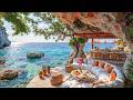 Joyful Bossa Nova & Soft Morning Jazz at a Beachside Cafe ~ Background Music for Relax, Study & Work