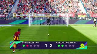 Espérance Tunis vs Mamelodi Sundowns (20/04/2024) Penalty Semi-final CAF Champions League PES 2021