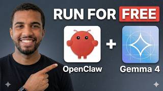 GEMMA 4 + OPENCLAW = 100% Free Local Setup