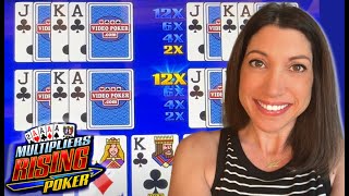 Awesome! 😮 Multipliers Rising Video Poker