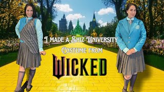 I Made A Shiz University Costume from “Wicked”