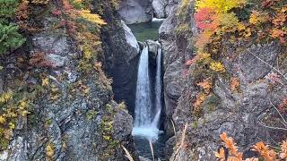 【登山】裏巻機渓谷の紅葉　越後の水平歩道