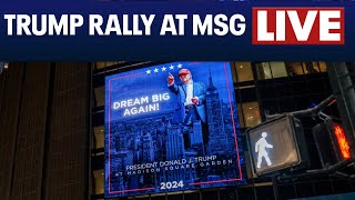 Trump hosts rally at MSG: LIVE