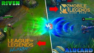 Mobile Legends vs. LoL Wild Rift | Find The Difference!