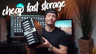 저렴하고 빠른 스토리지 - 80TB Areca Raid