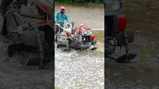 Kamco Di120 power tiller in deep mud video #mykamco200 #viral