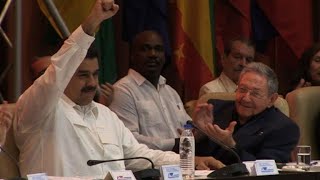 Maduro recibe en Cuba \